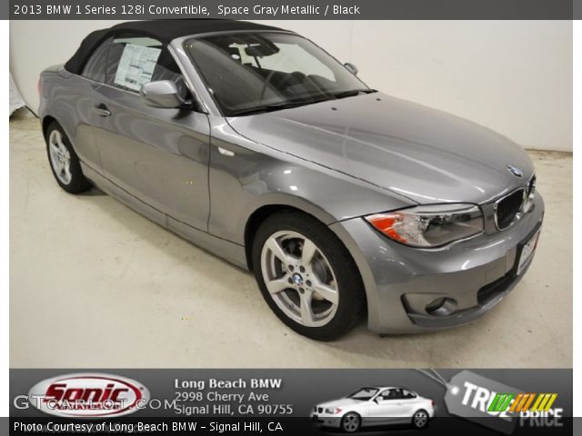 2013 BMW 1 Series 128i Convertible in Space Gray Metallic