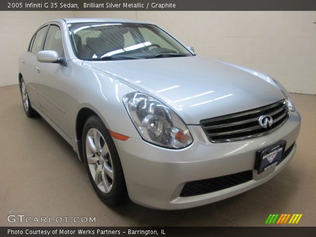 2005 Infiniti G 35 Sedan in Brilliant Silver Metallic