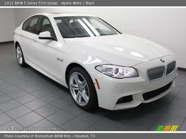 2013 BMW 5 Series 550i Sedan in Alpine White