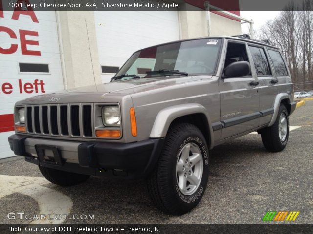 2001 Jeep Cherokee Sport 4x4 in Silverstone Metallic