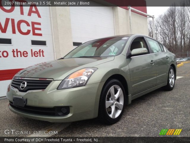 2007 Nissan Altima 3.5 SE in Metallic Jade