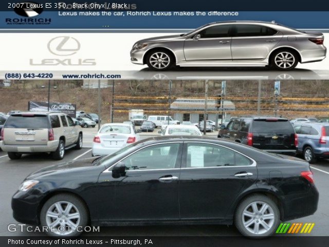 2007 Lexus ES 350 in Black Onyx