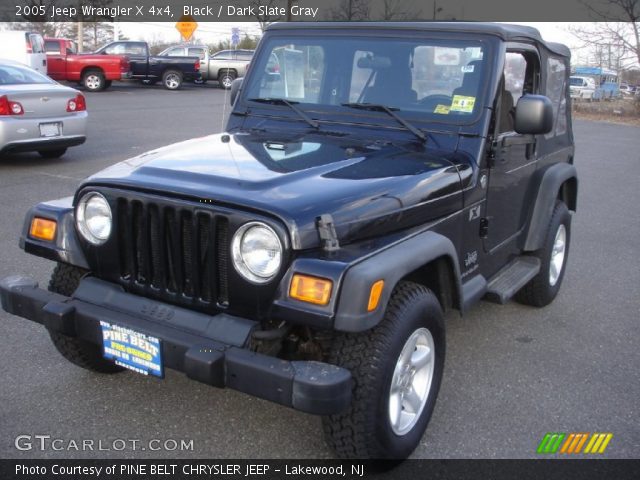 2005 Jeep Wrangler X 4x4 in Black