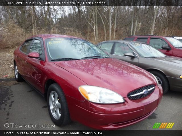 2002 Ford Taurus SES in Matador Red Metallic