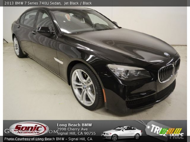2013 BMW 7 Series 740Li Sedan in Jet Black