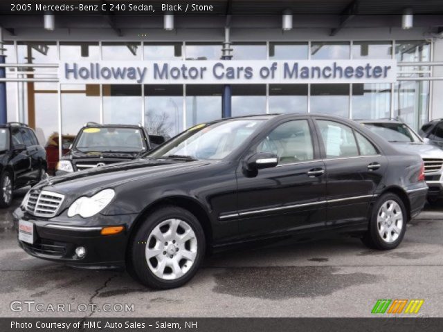 2005 Mercedes-Benz C 240 Sedan in Black