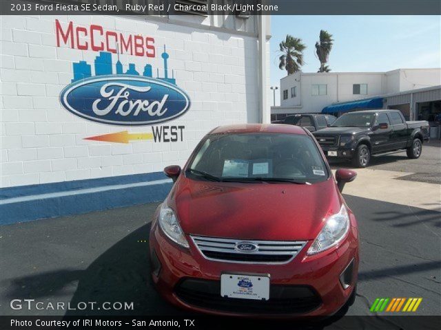 2013 Ford Fiesta SE Sedan in Ruby Red