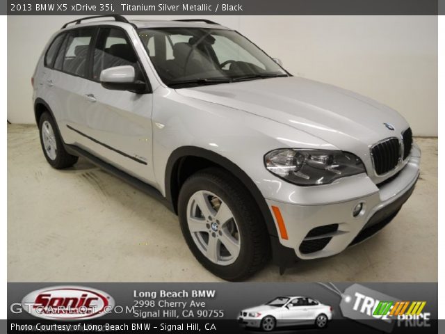 2013 BMW X5 xDrive 35i in Titanium Silver Metallic