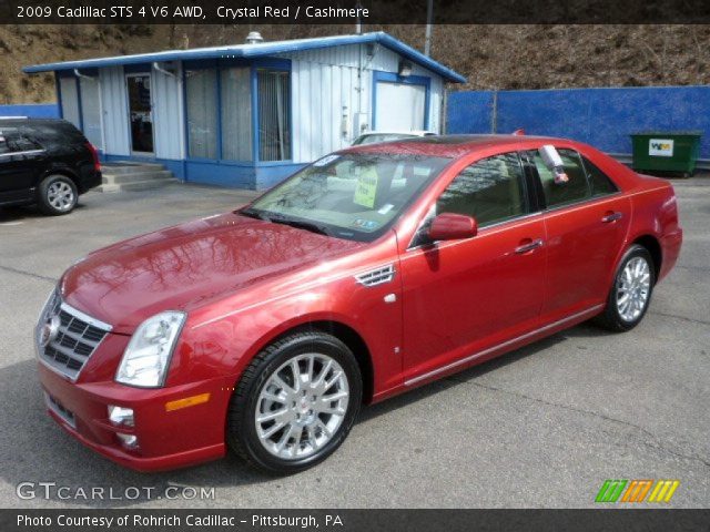 2009 Cadillac STS 4 V6 AWD in Crystal Red