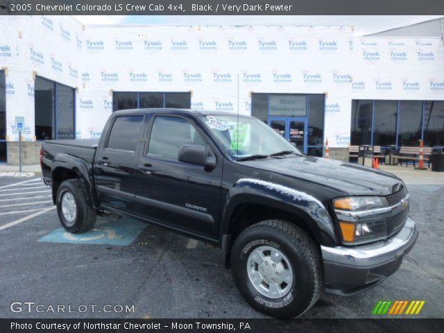 2005 Chevrolet Colorado LS Crew Cab 4x4 in Black