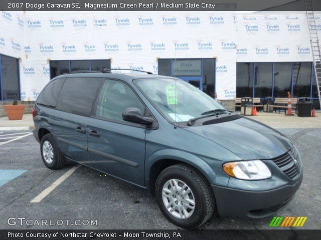 2007 Dodge Caravan SE in Magnesium Green Pearl