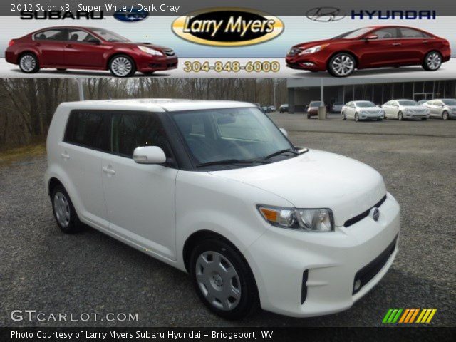 2012 Scion xB  in Super White