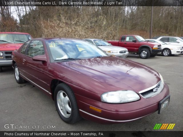 1996 Chevrolet Monte Carlo LS in Dark Carmine Red Metallic