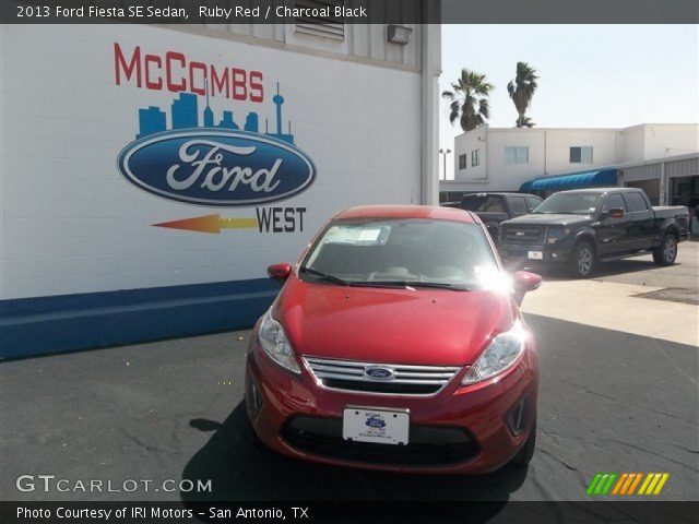 2013 Ford Fiesta SE Sedan in Ruby Red