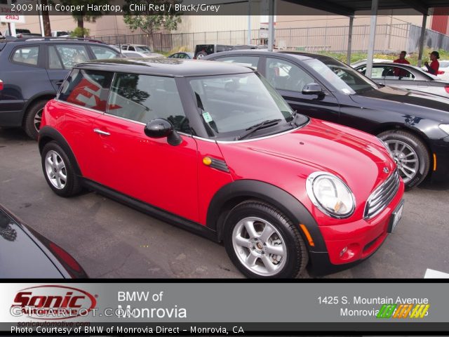 2009 Mini Cooper Hardtop in Chili Red