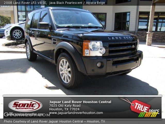 2008 Land Rover LR3 V8 SE in Java Black Pearlescent