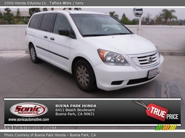 2009 Honda Odyssey LX in Taffeta White