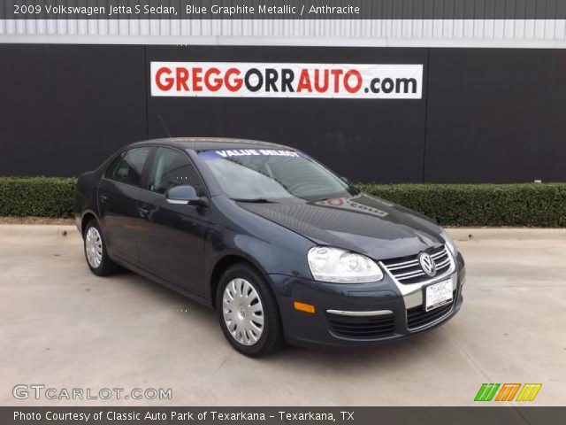 2009 Volkswagen Jetta S Sedan in Blue Graphite Metallic