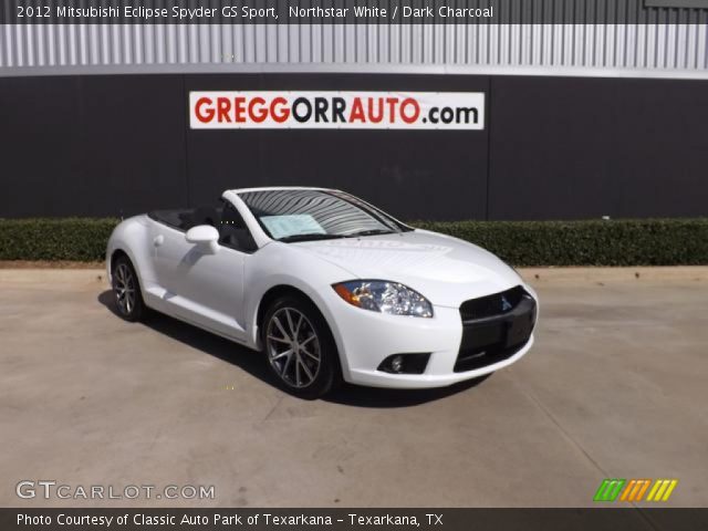 2012 Mitsubishi Eclipse Spyder GS Sport in Northstar White