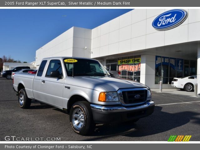 2005 Ford Ranger XLT SuperCab in Silver Metallic
