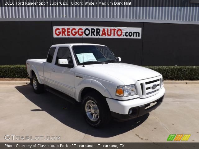 2010 Ford Ranger Sport SuperCab in Oxford White