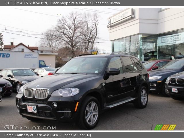 2012 BMW X5 xDrive35d in Black Sapphire Metallic