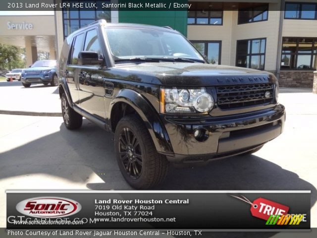 2013 Land Rover LR4 HSE LUX in Santorini Black Metallic