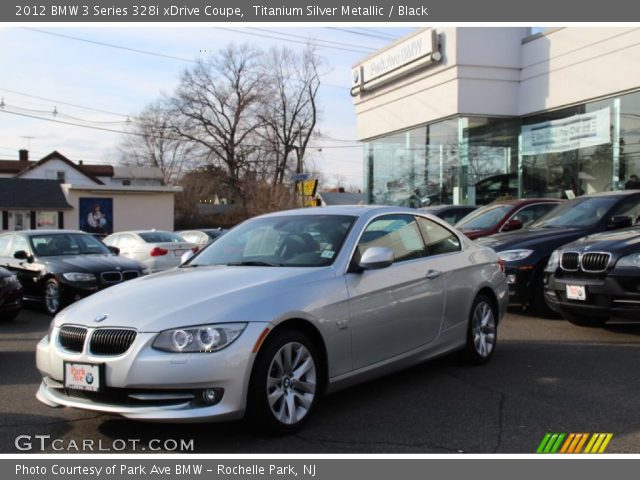 2012 BMW 3 Series 328i xDrive Coupe in Titanium Silver Metallic