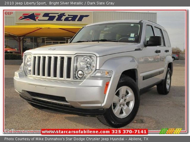 2010 Jeep Liberty Sport in Bright Silver Metallic