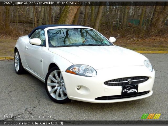 2007 Jaguar XK XK8 Convertible in White Onyx