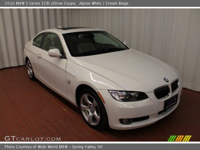 2010 BMW 3 Series 328i xDrive Coupe in Alpine White