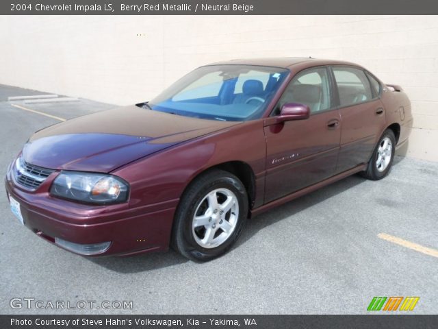 2004 Chevrolet Impala LS in Berry Red Metallic