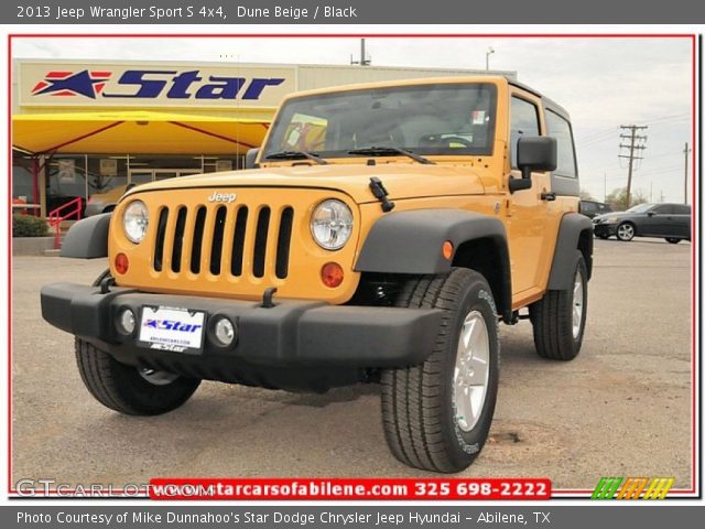 2013 Jeep Wrangler Sport S 4x4 in Dune Beige