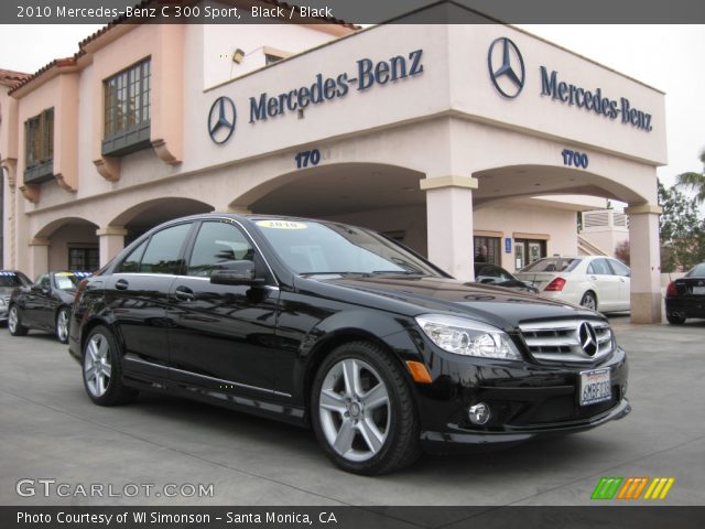 2010 Mercedes-Benz C 300 Sport in Black
