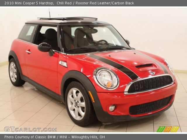 2010 Mini Cooper S Hardtop in Chili Red