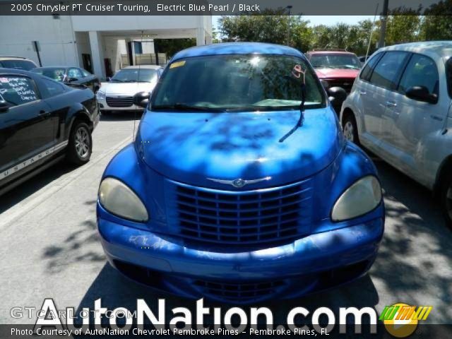 Chrysler electric blue pearl