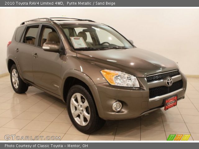 2010 Toyota RAV4 Limited 4WD in Pyrite Metallic