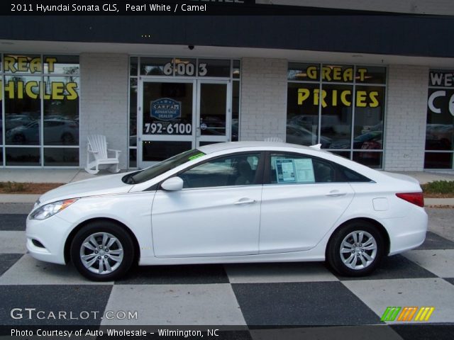 2011 Hyundai Sonata GLS in Pearl White