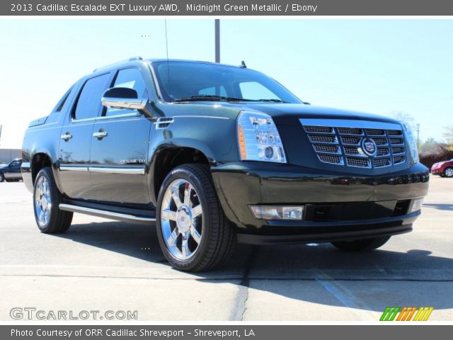 2013 Cadillac Escalade EXT Luxury AWD in Midnight Green Metallic