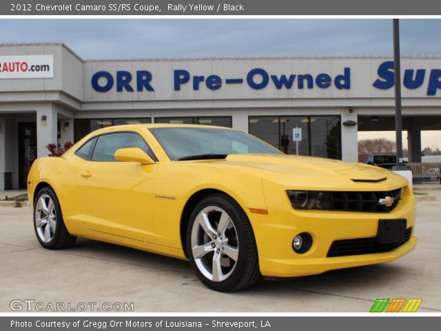 2012 Chevrolet Camaro SS/RS Coupe in Rally Yellow