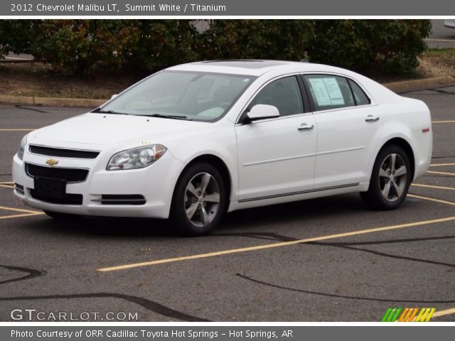 2012 Chevrolet Malibu LT in Summit White