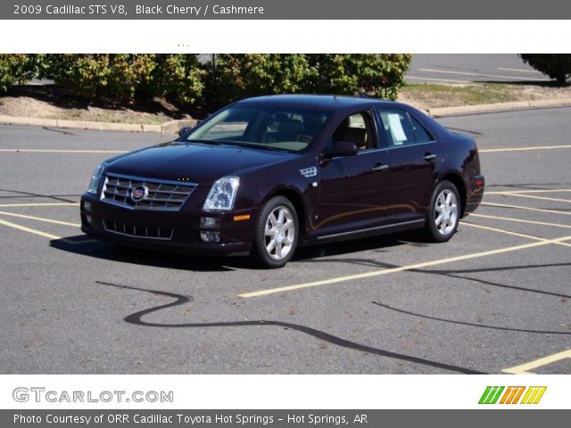 2009 Cadillac STS V8 in Black Cherry