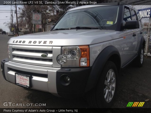 2006 Land Rover LR3 V8 SE in Zambezi Silver Metallic