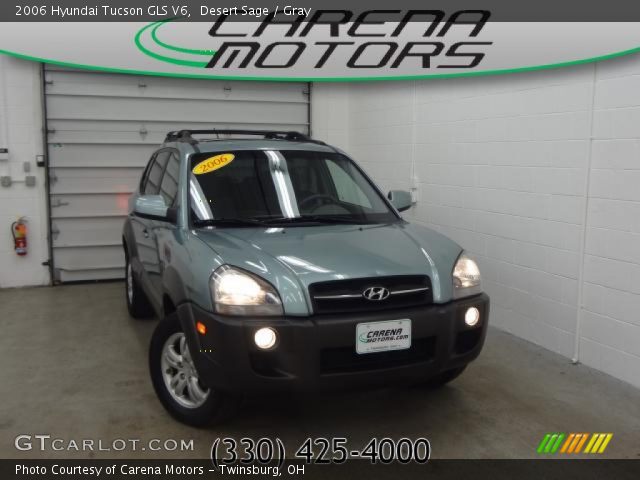 2006 Hyundai Tucson GLS V6 in Desert Sage
