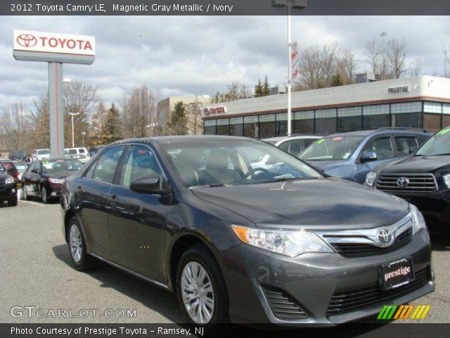 2012 Toyota Camry LE in Magnetic Gray Metallic