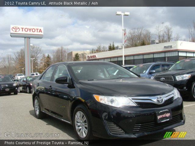 2012 Toyota Camry LE in Attitude Black Metallic