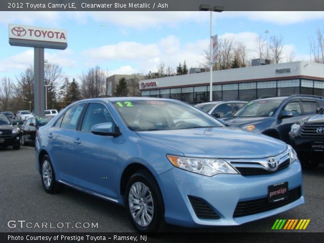 2012 Toyota Camry LE in Clearwater Blue Metallic