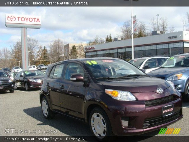 2010 Scion xD  in Black Current Metallic