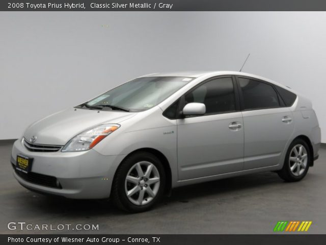 2008 Toyota Prius Hybrid in Classic Silver Metallic