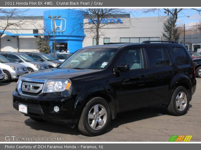 2011 Honda Pilot EX 4WD in Crystal Black Pearl